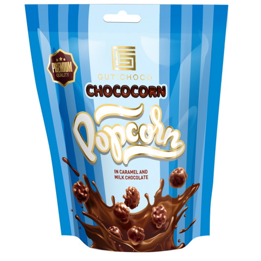 Milchschokoladen-Karamell-Popcorn