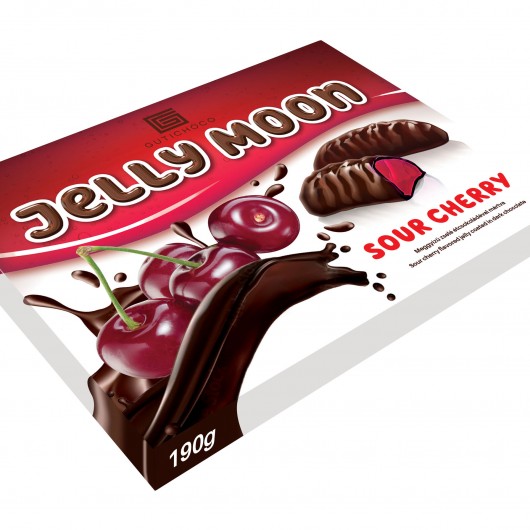 Meggy ízű zselé 6% almasűrítménnyel