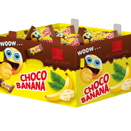 Choco Banana Habosított banános krém étcsokoládéval mártva