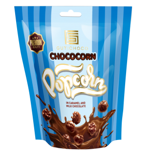 Milchschokoladen-Karamell-Popcorn